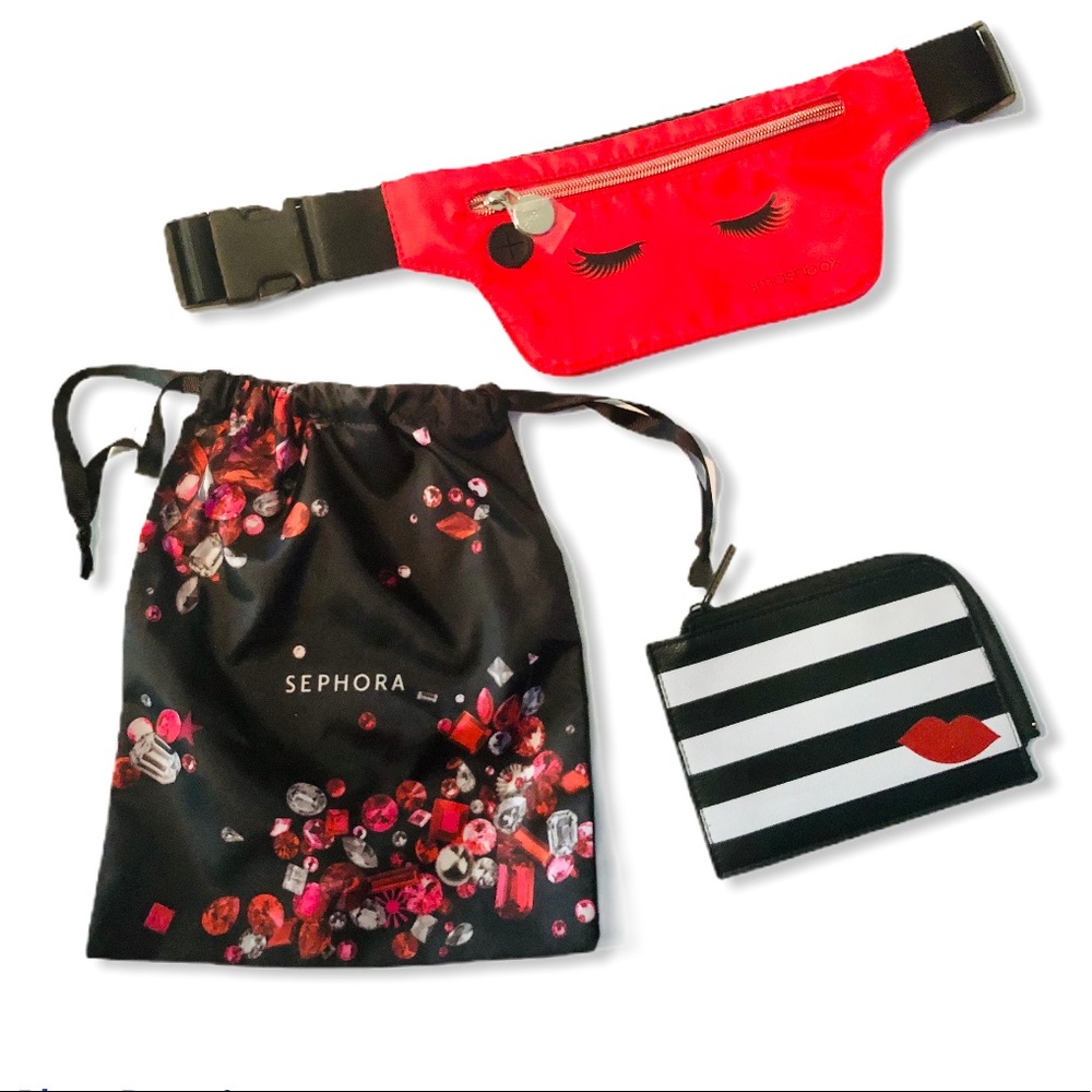 Sephora Smashbox Makeup MUA Fanny Pack Travel Trio